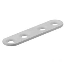1 patte d'assemblage acier époxy l.80 mm - Hettich
