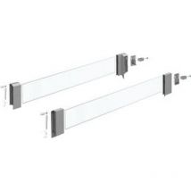 Hettich Schubkasten-Designelement, InnoTech, 9100886, NL350mm, Glas klar
