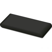 Griff Fermo, Bohrabstand 32 / 64 mm, l 74 mm, b 7 mm, h 27 mm, Schwarz matt - Hettich