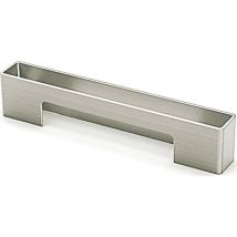 Hettich - Griff Tempe, Bohrabst. 192 mm, Edelstahl Optik gebürstet