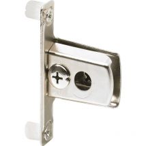 Schubkasten-Frontbefestigung, für Zargen, MultiTech, 54998, silber vernickelt - Hettich