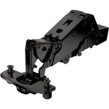 Hettich - Möbel-Topfscharnier, Sensys 8657i, 9091789, 165°, Stahl obsidianschwarz