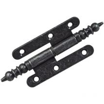 Türband mit Zierkopf 45 x 80 mm links antik - 1 Stück Scharniere - Hettich