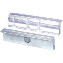 Ganasce protezione morsa tipo p per ganasce L.140mm prismi alluminio, 1 coppia / pu Heuer