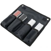 Rohr-/Schutzbackenset f.Backen-B.120mm 8tlg.in Tasche Alu.HEUER