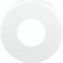 Drückerrosetten, R-Tech., Drücker, ø23mm, reinweiß - Hewi
