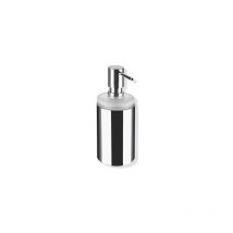 System 162 Seifenspender 162.06.110540 200ml, Halter chromé, verre, satiné - Hewi