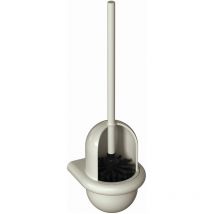 WC-Bürstengarnitur Serie 477 Bürstenkopf schwarz Behlter Griff wei¤ - Hewi