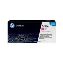 Hewlett Packard - hp hp 650A Magenta Standard Capacity Toner 15K pages for hp Color LaserJet Enter - Magenta