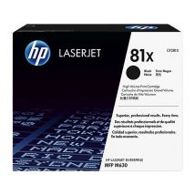 Hewlett Packard - hp hp 81X Black High Yield Toner 25K pages for hp LaserJet Enterprise M605/M606/