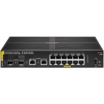 Enterprise Aruba 6100 12G Class4 PoE 2G/2SFP+ 139W Géré L3 Gigabit Ethernet (10/100/1000) Connexion Ethernet, supportant l'alimentation Via ce Port