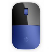 Hpinc - Hewlett Packard hp Souris sans fil Z3700 - Ambidextre - Optique - rf sans fil - 1200 dpi - Noir - Bleu (V0L81AAABB)