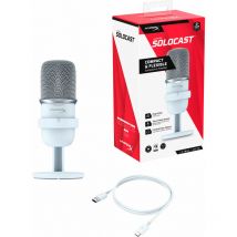 Hyperx - SoloCast Microphone usb à condensateur pour pc PS5 PS4 et Mac Capteur Tap-to-Mute Polar Pattern cardioïde Idéal pour Le Streaming, Les
