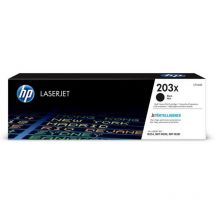 Hewlett Packard - hp 203X Cartouche de toner noir LaserJet grande capacité authentique (CF540X) pour hp Color LaserJet Pro M254/M280/M281