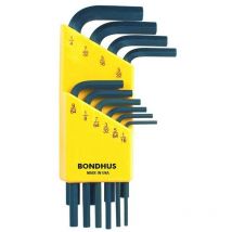 HLX10S Hex Key Set 1/16'-1/4', 12238 - Bondhus