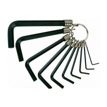 Tengtools - Teng Imperial Hexagon Key Set on Ring, 10 Piece (1/16-3/8in) TEN1424