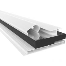 Trappe de Révision en Plastique, Profil de Montage, et Traverse - Ensemble ou Séparé: 200 cm - Länge (de), Komplettset 120 mm - Breite (de) - Hexim