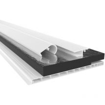 Trappe de Révision en Plastique, Profil de Montage, et Traverse - Ensemble ou Séparé: 200 cm - Länge (de), Komplettset 180 mm - Breite (de) - Hexim