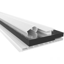 Trappe de Révision en Plastique, Profil de Montage, et Traverse - Ensemble ou Séparé: 200 cm - Länge (de), Komplettset 160 mm - Breite (de) - Hexim