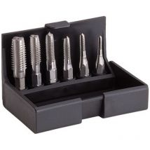 Völkel - Set di maschi in hss, con codolo esagonale da 1/4, 3-10 mm