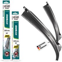 Heyner Scheibenwischer Komp. Mit Hyundai Accent Stufenheck (x-3) Verna Pony Excel (10.1994 - 07.1999) Hybrid Flachbalkenwischer