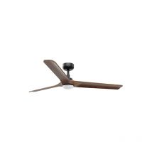 Heywood m Ventilatore con nero chiaro/legno 33809-1TW