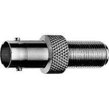 100023640 100023640 Koax-Adapter BNC-Buchse - F-Buchse 1 St. - Telegärtner
