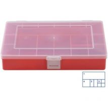 Sortimentskasten (l x b x h) 250 x 180 x 45 mm Anzahl Fächer: 8 feste Unterteilung Inh - Hünersdorff