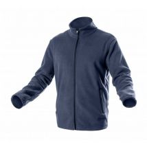 Högert Fleecejacke pasader 290 g/m² Blau 3XL - Schwarz