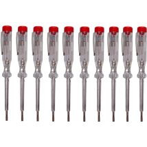 H + H Werkzeug 45200 Tester Standard 10 X 45200 Tester Di Tensione/tester Di Fase Fino A 250 V Gs Testato Secondo Vde 0680 Made In Germany, 
