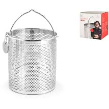 H&h Cestello Tondo Inox Alessandro Borghese Cm14,5xh16
