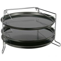 4 Piece Pizza Baking Set Black HI