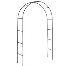 Arco da Giardino per Rose 140x38x240 cm in Acciaio - HI