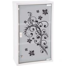 HI - Armoire à pharmacie 30 x 15 x 50 cm Acier inoxydable