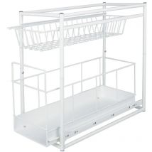 HI - Cajonera de 2 niveles blanco