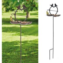 Mangiatoia per Uccelli 92 cm Marrone HI