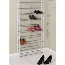 Shoes Rack Wave Shape for 40 Pairs w HI te HI w HI te