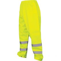 Tuffsafe - Hi-vis Rip-stop Yellow Trousers (EN20471) - 2XL - Yellow