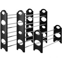 Zapatero apilable negro HI