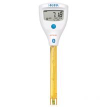 Hanna Instruments - pHmetro tascabile con connessione bluetooth, per misurazioni in loco - hi9810422