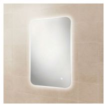 Ambience 50 led Steam Free Bathroom Mirror - 500mm Wide - 79100000 - Clear - HIB