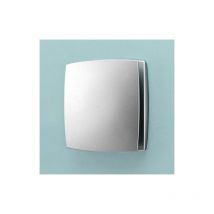 HIB - Breeze Wall Mounted Bathroom Fan With Timer - Matt Silver - 31300 - Silver