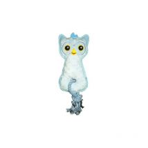 Hibou en peluche avec corde