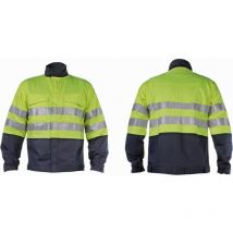 3L - hichem w chaqueta ignífuga antiestática de protección químic