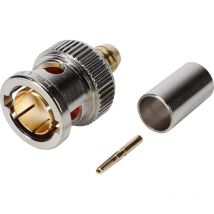 Hicon BNC0.8/3.7HD BNC-Steckverbinder Stecker, gerade 75 Ω 1 St.