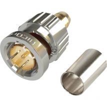 Hicon - BNC1.2/5.0-6G Connecteur bnc mâle, droit 75 ω 1 pc(s)