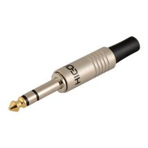 Hicon J63S01 Jack connector 6.3mm stereo Ø 7mm