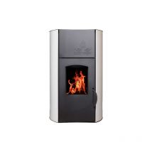 Ecoestufaspro - Hidroestufa de pellet Hydra 25 Blanco, 25kW hasta 200m2