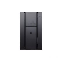 Ecoestufaspro - Hidroestufa de pellet Hydra 35 Negro, 35kW hasta 270m2