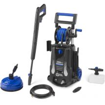 Ar Blue Clean - Hidrolimpiadora e-2000 hrd con Kit de Limpieza de Tuberías y Patio Cleaner (2000 w, Presión 150 bares, Caudal 440 l/h)